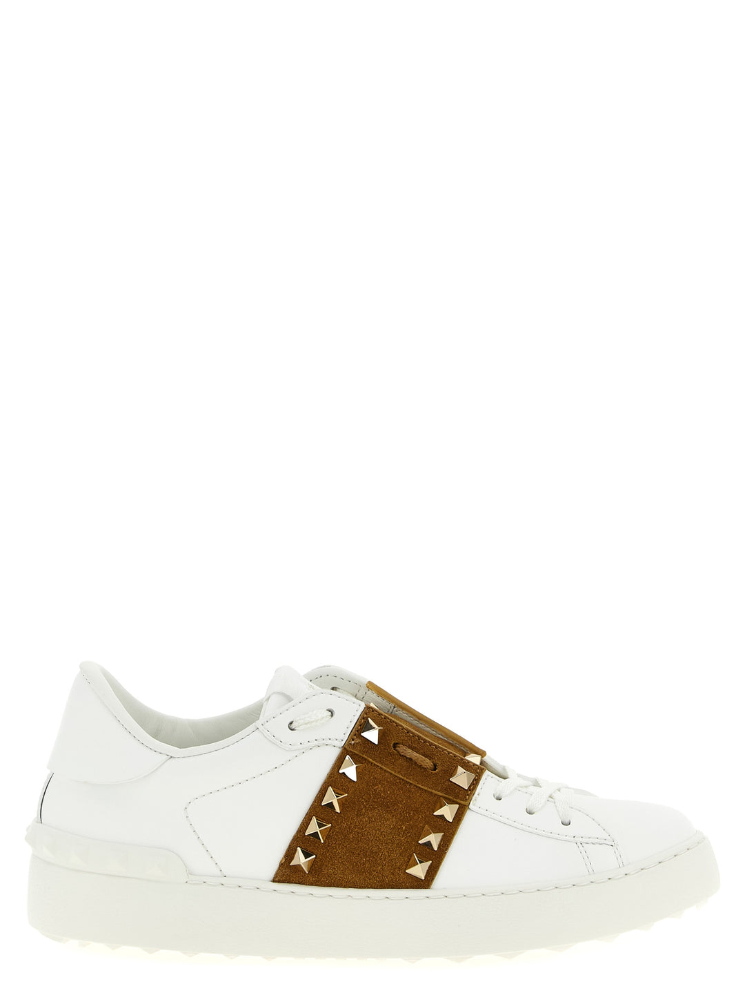 Valentino Garavani Rockstud Untitled Sneakers - Marrone | 96b88292104343d2ab9a65f6382bf6c4df5803db