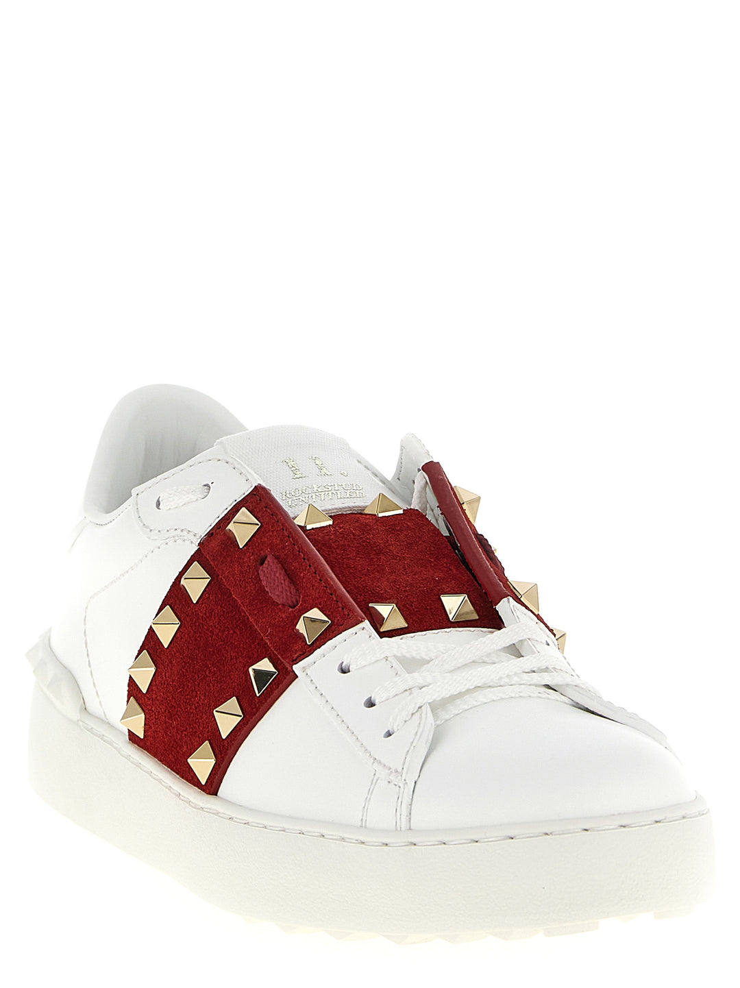 Valentino Garavani Rockstud Untitled Sneakers - Rosso | 5cd9681f1763883db8b0ecbbbe4cf5f8d71b032e