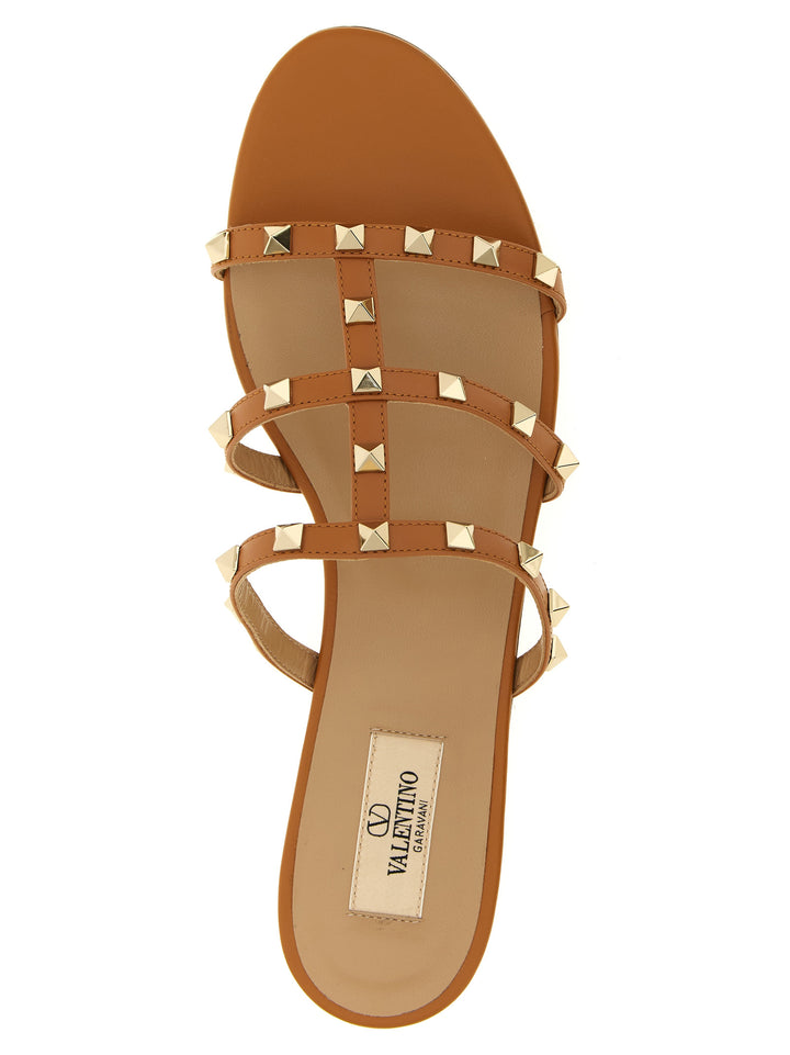 Valentino Garavani Rockstud Sandali - Beige | e54d37cc7fc49e9e5da2c77ae21bd5ed13bc0d4b