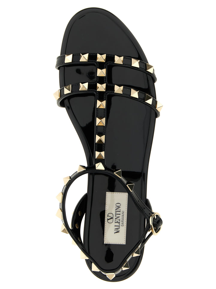 Valentino Garavani Rockstud Sandali - Nero | 0058c4b49f1529bd7eb982b3a54aaa69733ecb50