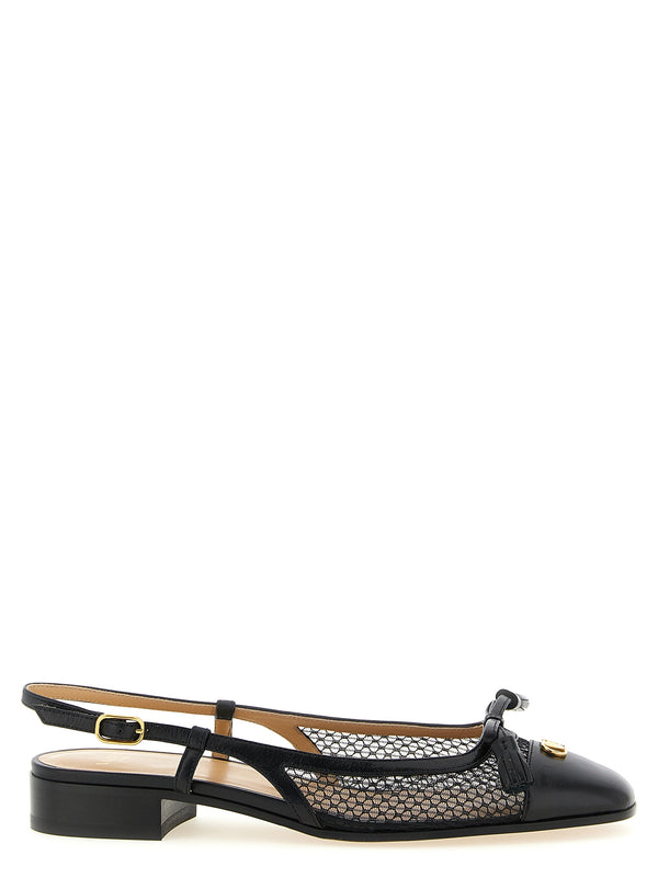 Valet Du Roi Flat Shoes Nero
