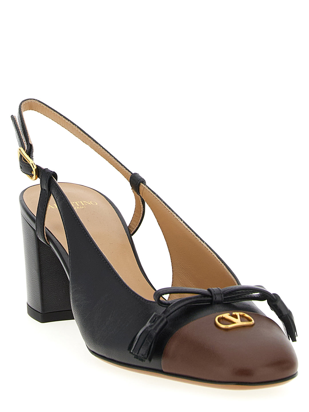 Valentino Garavani Valet Du Roi Decollete - Nero | 79a25253b77e2c970a88f3418e17ae625bcfd027
