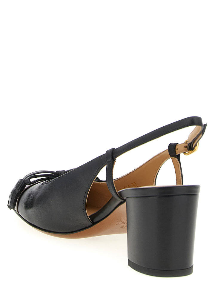 Valentino Garavani Valet Du Roi Decollete - Nero | 7d2ebcdcadfcf98066dfd476f80610ccd2241d06
