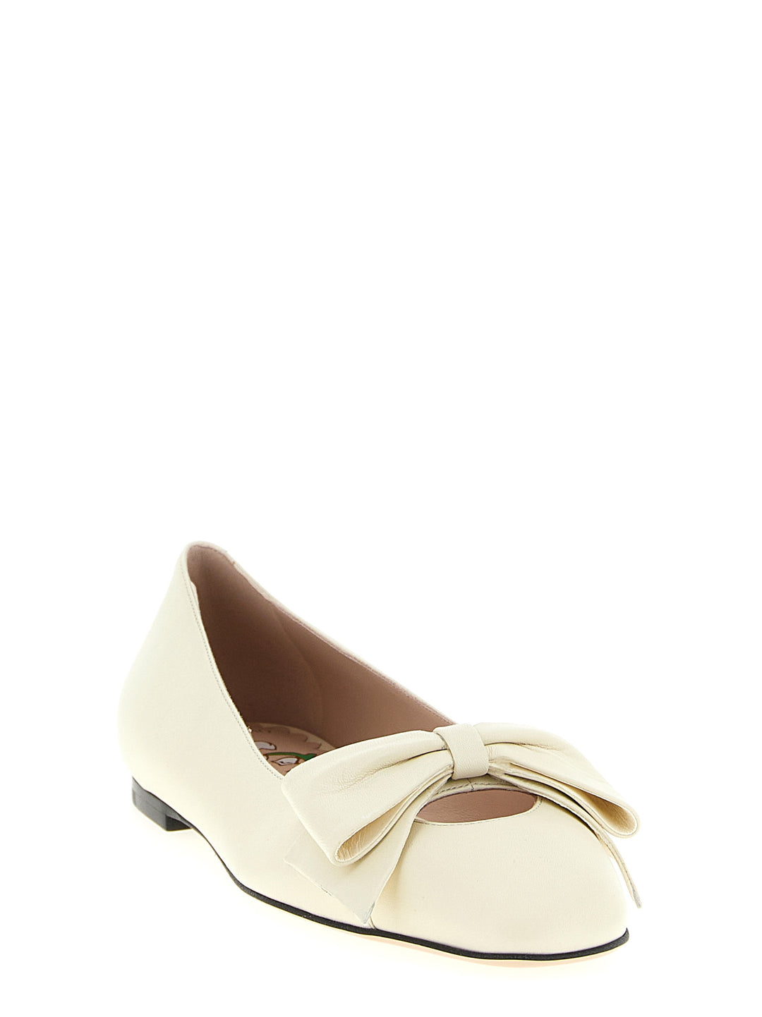 Valentino Garavani Bowow Flat shoes - Bianco | ae44a16804a1089356a8312becaac5635e72475a