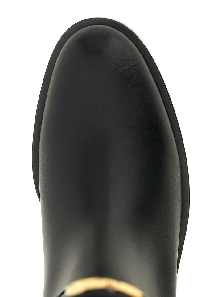 Valentino Garavani Vlogo Signature Stivali e Stivaletti - Nero | b23de1eebff3eb41f23a8acbf1a8a3e1fc2cf73c