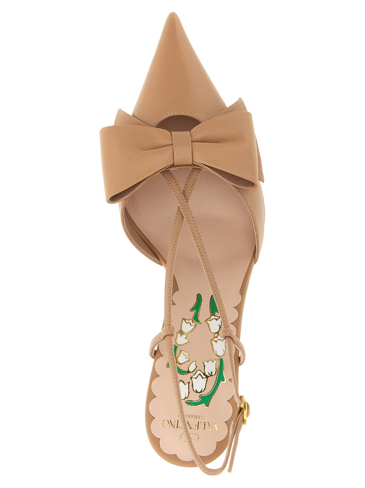 Valentino Garavani Bowow Decollete - Rosa | dc6521652791a5d601974393d023e36fea9ed976