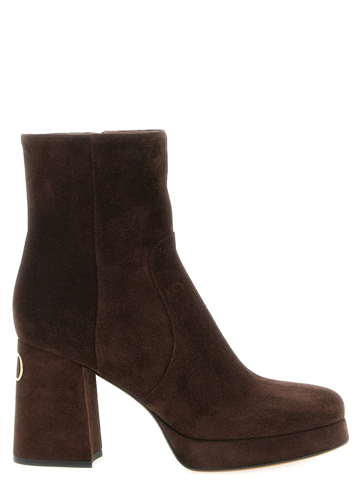 Valentino Garavani Fawcette Stivali e Stivaletti - Marrone | 42dc783ed0b312304036d92caec0a305968d0c13
