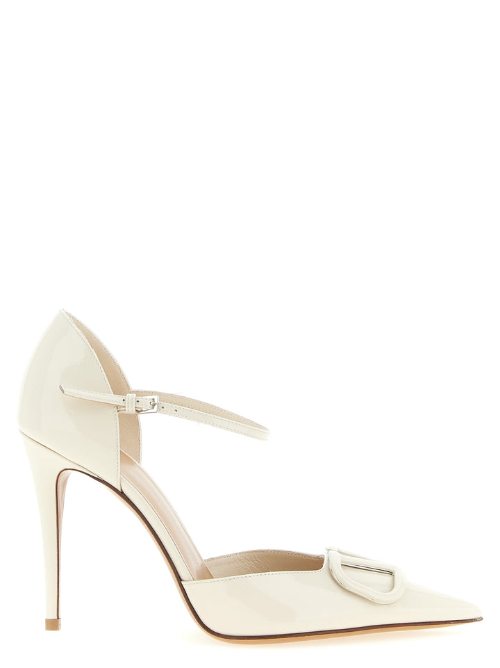 Valentino Garavani D Decollete - Bianco | 755ad1680876d02e3b3db198f8700baff91d43c7