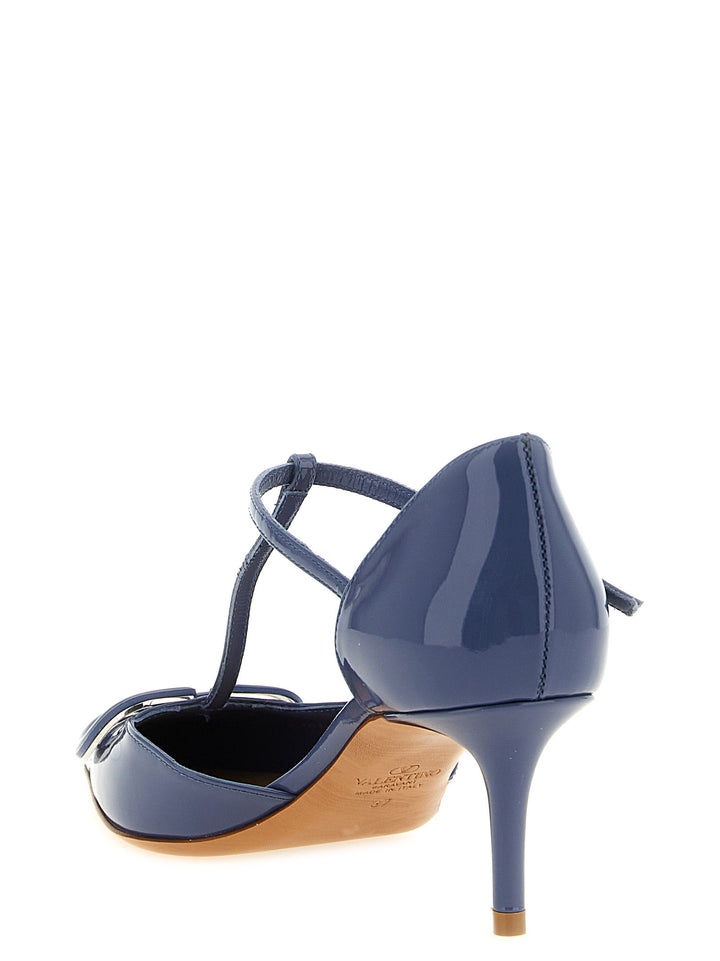 Valentino Garavani D Decollete - Blu | 35eeebb02953eb06b7792db5d80c68586788b846