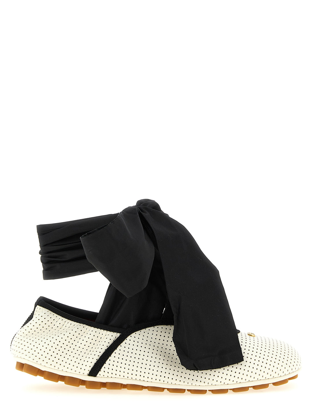 Valentino Garavani Rythmika Flat shoes - Bianco/Nero | d633a95f5fca5235b61933b805b968dbb9e6465a