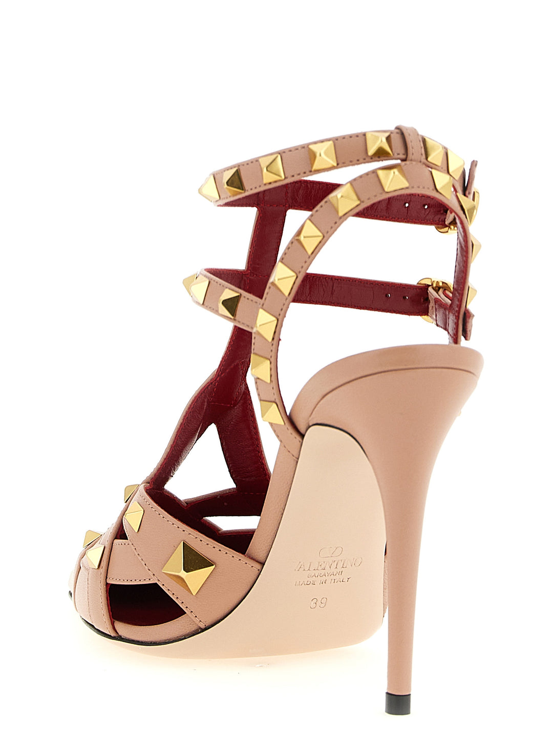 Valentino Garavani Studdy Decollete - Rosa | 00cb7408b76f42260a73a310ff881110dbbcd88c