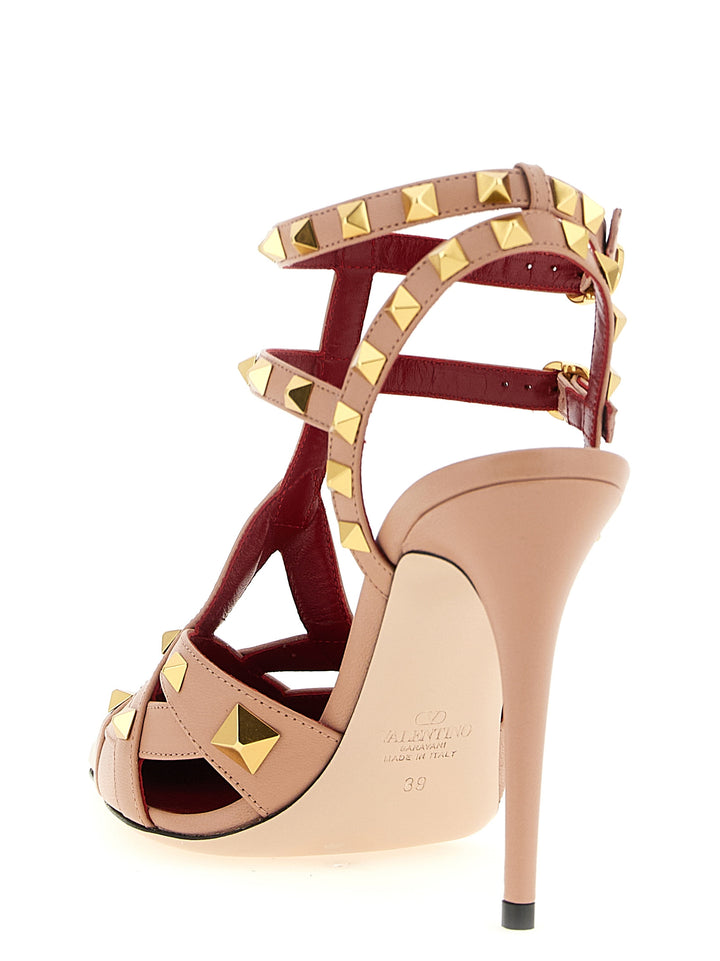 Valentino Garavani Studdy Decollete - Rosa | 00cb7408b76f42260a73a310ff881110dbbcd88c