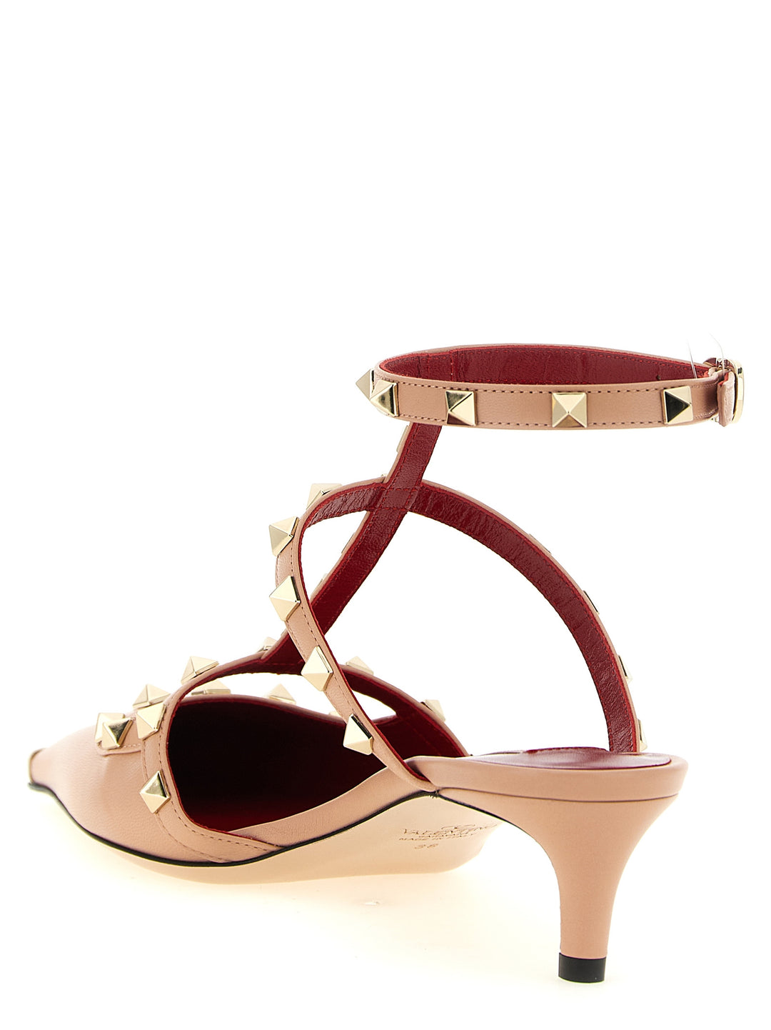 Valentino Garavani Rockstud Decollete - Rosa | 1d5d9adba61481c88aa8d795cb209990cb503637