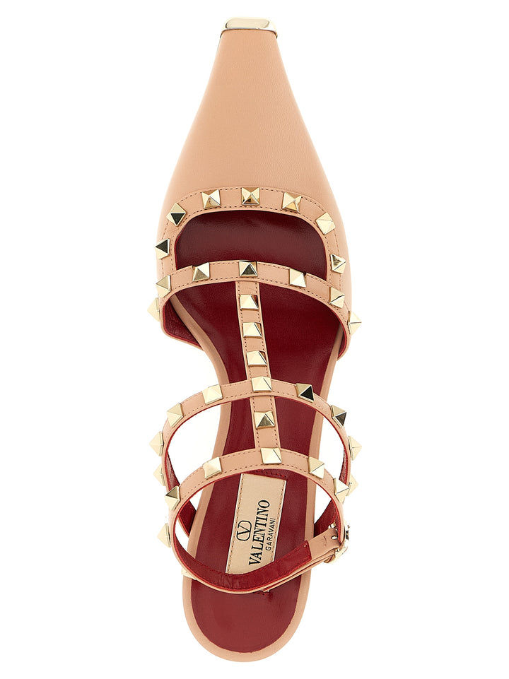 Valentino Garavani Rockstud Decollete - Rosa | 66b48bd63c5ac6b8db19b9a574d891b3966b0540