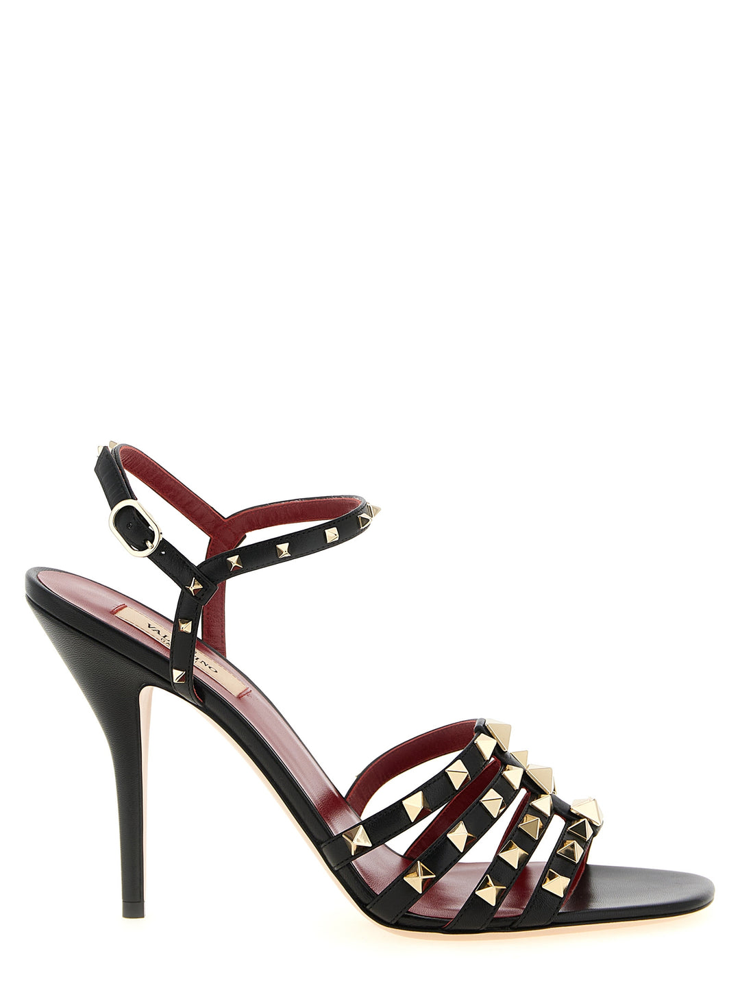 Valentino Garavani Rockstud Sandali - Nero | 9ba77770d12b6d0d83265f7b9e3be1852bdb29b2