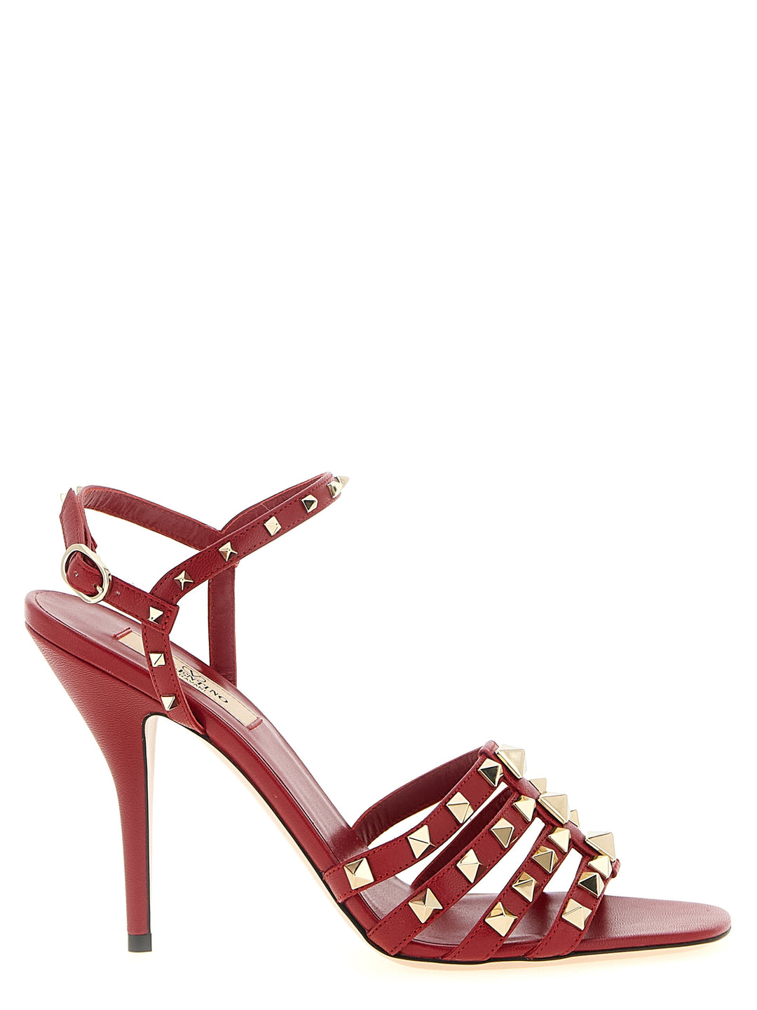 Valentino Garavani Rockstud Sandali - Rosso | c4d10a181f30a5dae02c581b56db5f6cdb1f5af2