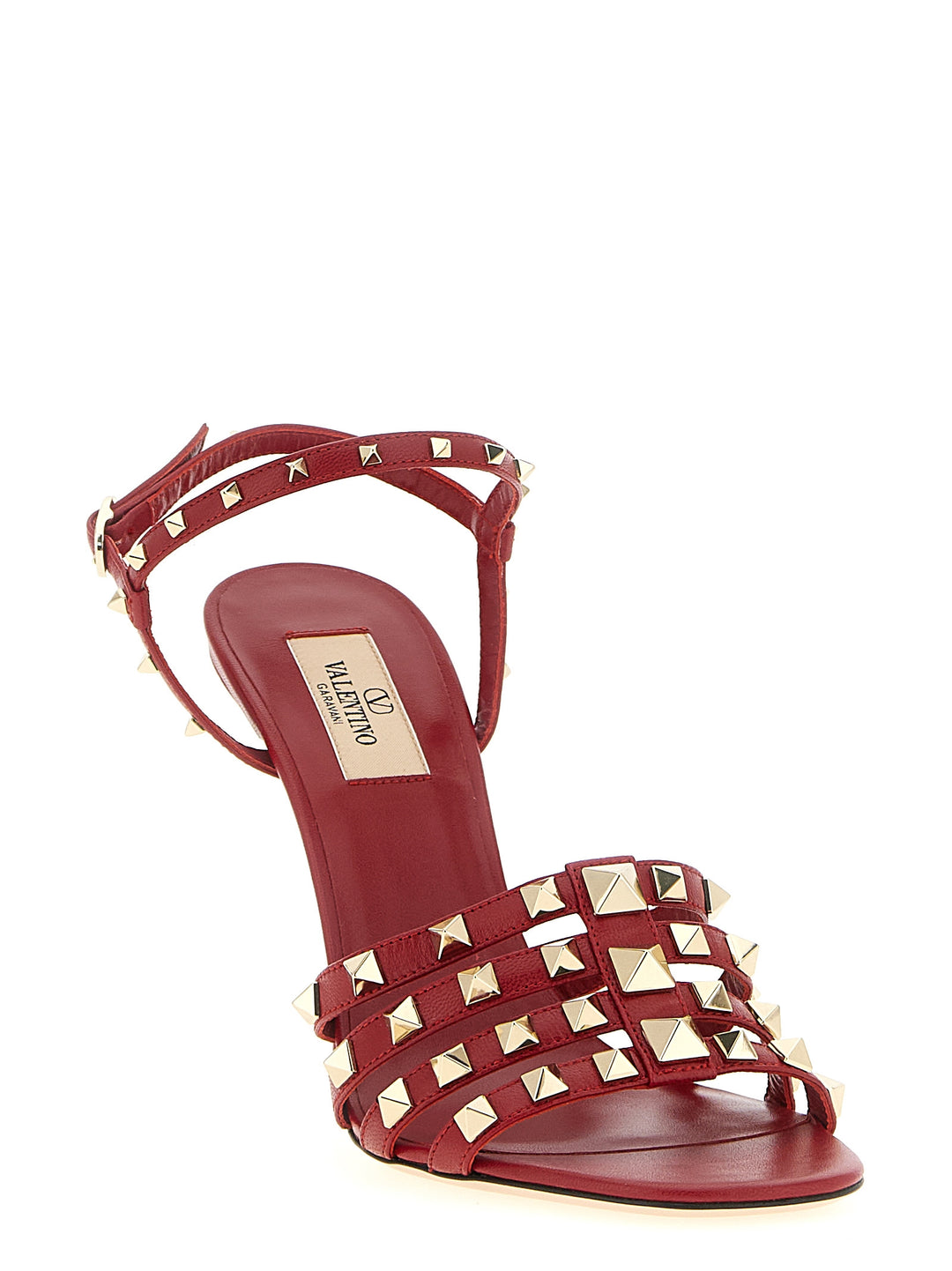 Valentino Garavani Rockstud Sandali - Rosso | 0bb1eb7745b54532a95454c227e37549e6281e94