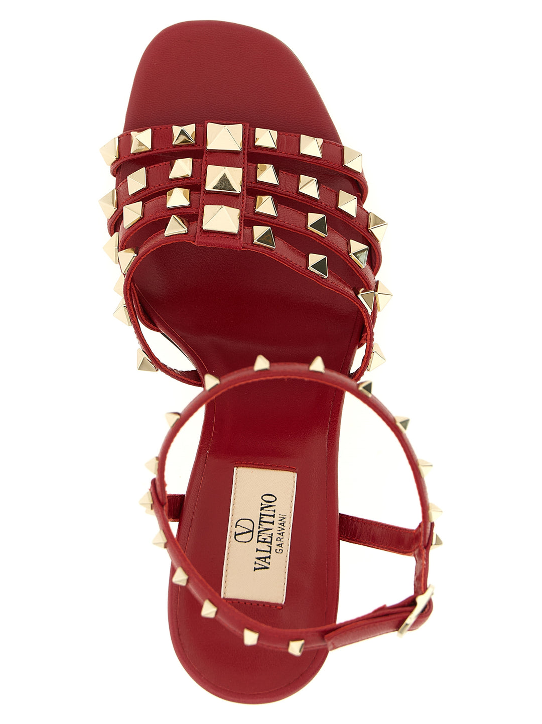 Valentino Garavani Rockstud Sandali - Rosso | ec18d439ae9cb7def21c0c20d6f59acb51bc6de4