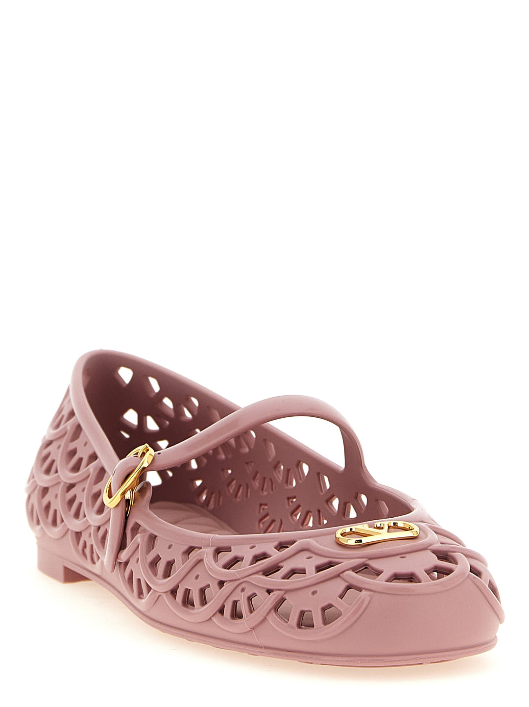 Valentino Garavani Ondette Flat shoes - Rosa | 32720d62a8caa0b302a08df446da80c848e78d25