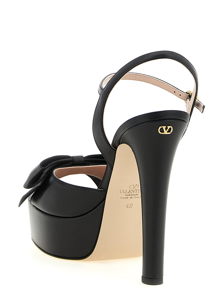 Valentino Garavani Bowow Sandali - Nero | dc116c663631ce81ac87b582f06d906f6dd9245b