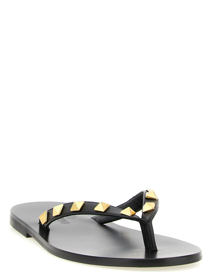 Valentino Garavani Rockstud Sandali - Nero | ffd0895afc31fb4a1615cd9f031c6f16671fc2dd