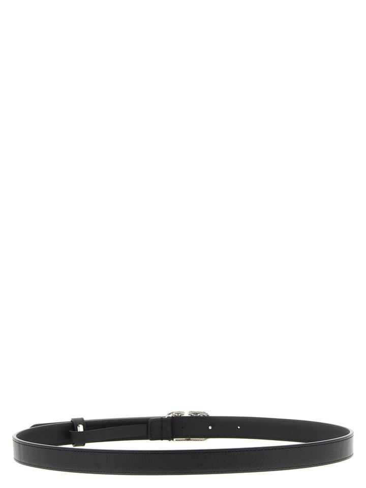 Valentino Garavani Valentino Garavani Vlogo Signature Belt Cinture - Nero | a36e92b11a64b2eea978a719d8d8ebcb6c83fad1