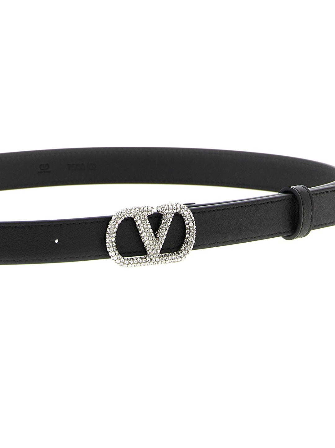 Valentino Garavani Valentino Garavani Vlogo Signature Belt Cinture - Nero | e984a1c1bf707adbdcd789e2cfee59a20648b78b