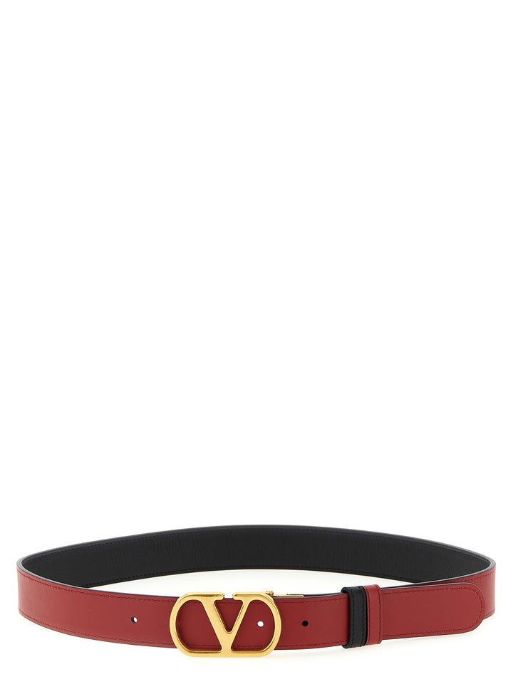 Valentino Garavani Valentino Garavani Vlogo Reversible Belt Cinture - Multicolor | 88607a8d1b076fe3611a30b887b473605203ee6c