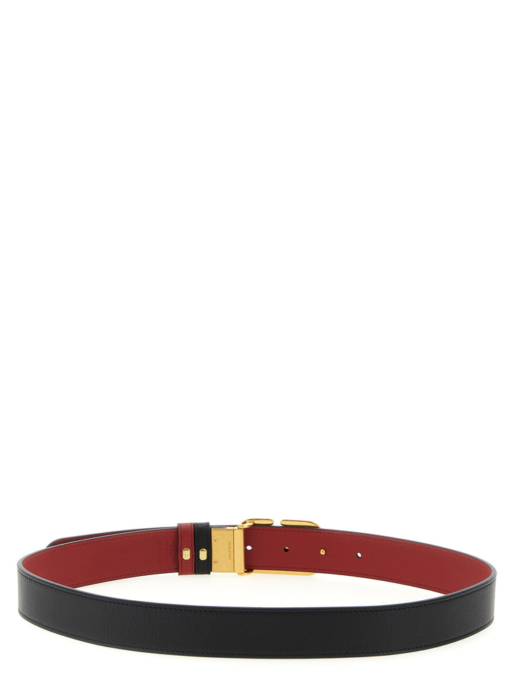 Valentino Garavani Valentino Garavani Vlogo Reversible Belt Cinture - Multicolor | 6ee3783975b9016b03084b4f1de914294fa6936a