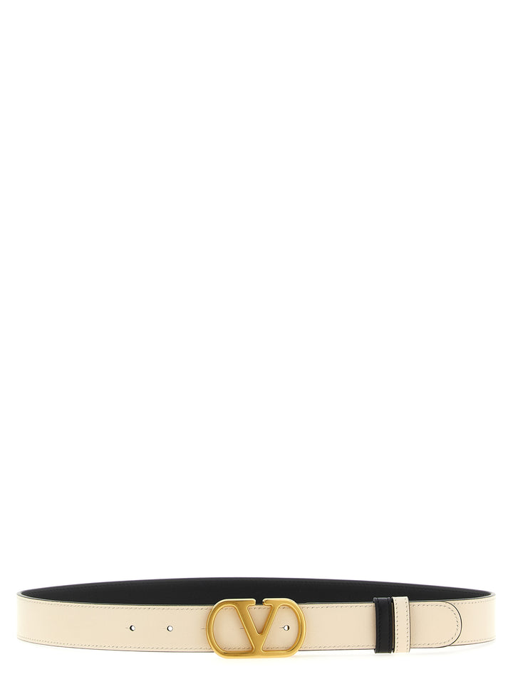 Valentino Garavani Valentino Garavani Vlogo Reversible Belt Cinture - Multicolor | 8c98b36e1af7d101f745ff38199a029b1b3ad053