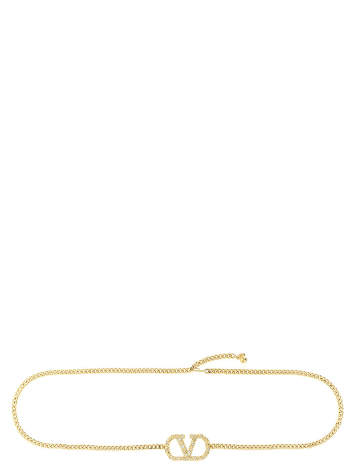 Valentino Garavani Vlogo Signature Cinture - Oro | 6c1967228e3f3b6472a20f88e6f6d47ea608afa4