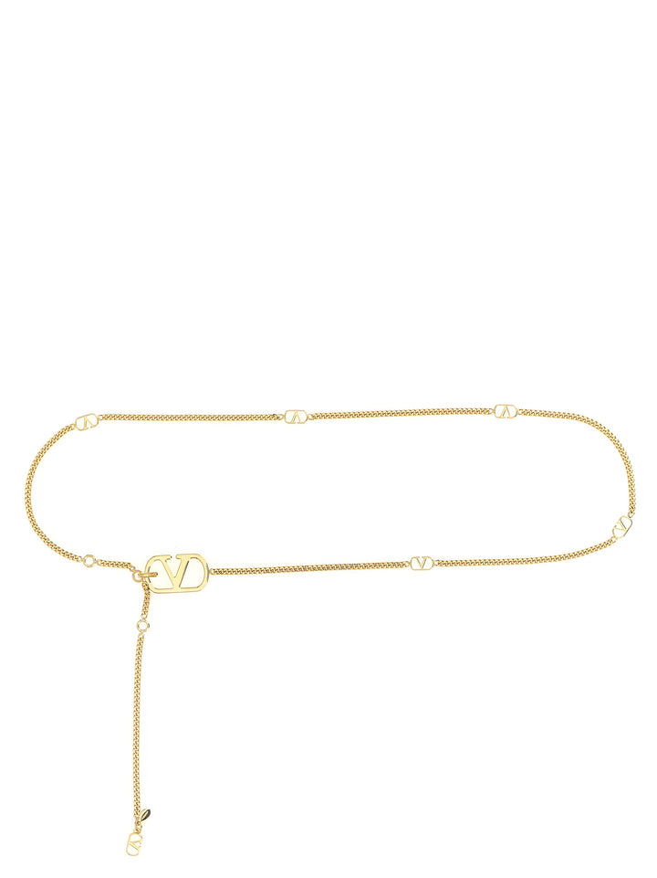 Valentino Garavani Vlogo Signature Cinture - Oro | f894e266081a6a07463e543393529fbcf1d694d1