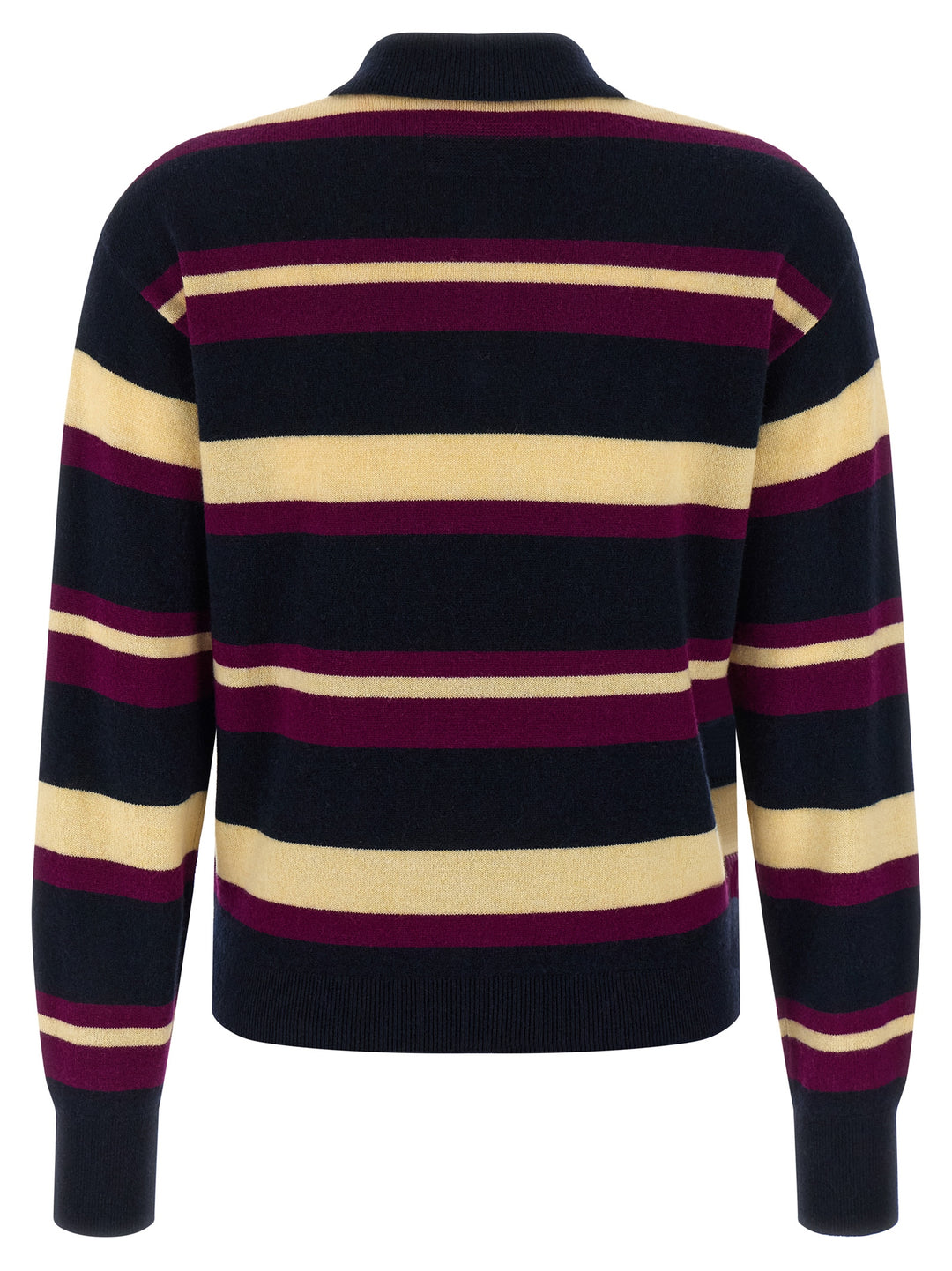 Guest In Residence Collegiate Stripe Polo - Multicolor | 19d3e07c44610ca8ea48e07963384b807568e668