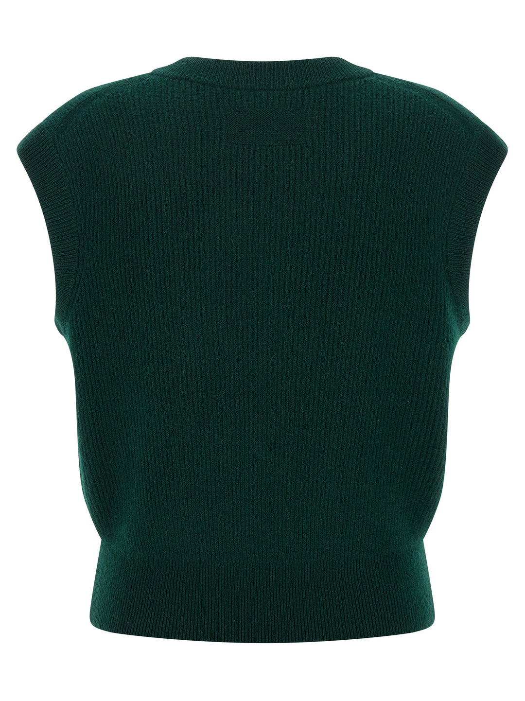 Guest In Residence Rib Gilet - Verde | 0a9a19f7c479a38ea914f78091cfb0393abea24d
