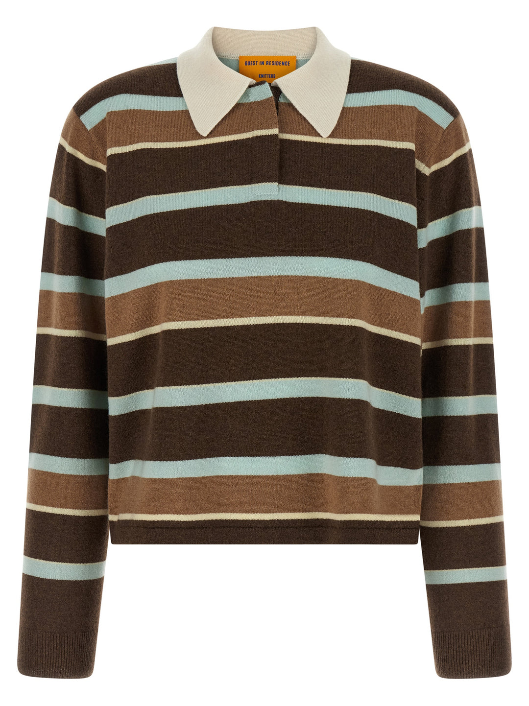 Guest In Residence Cropped Stripe Rugby Maglioni - Multicolor | b20c08bb2d68e5460b72b0285ef32962ce55cc09