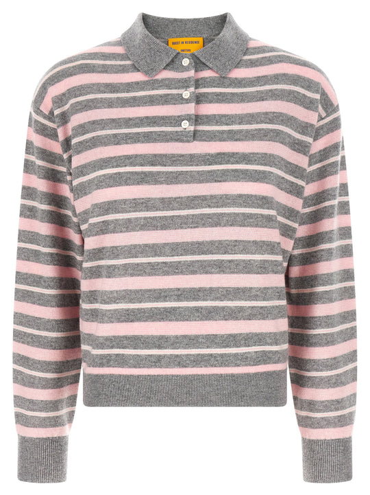 Clloegiate Stripe Polo Maglioni Multicolor