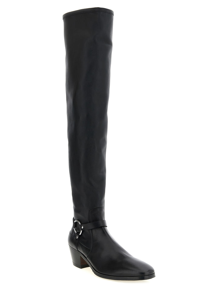Tom Ford Cuissarde Boots Stivali e Stivaletti - Nero | 2301c871b9a983cd06444d258f86abcceabcd95e