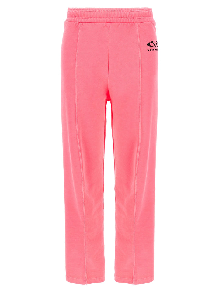 Vetements Oval Logo Pantaloni - Rosa | 5f8213db9348e78068bd8174f94237f8418c9ac7