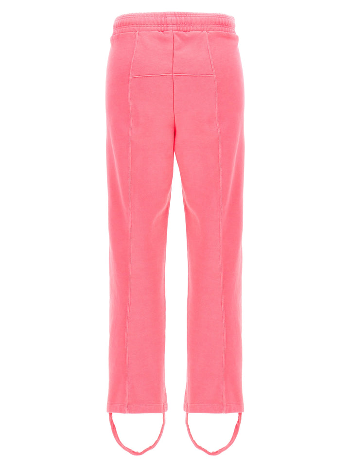 Vetements Oval Logo Pantaloni - Rosa | b13fff6e7b137f60408e0ec8fd1fb7deab85bbad