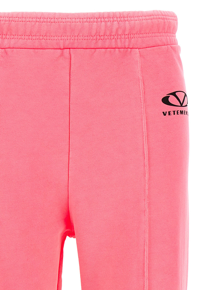 Vetements Oval Logo Pantaloni - Rosa | 6ad76bed165f2be0ea57b2dddd87ef8525ac058d