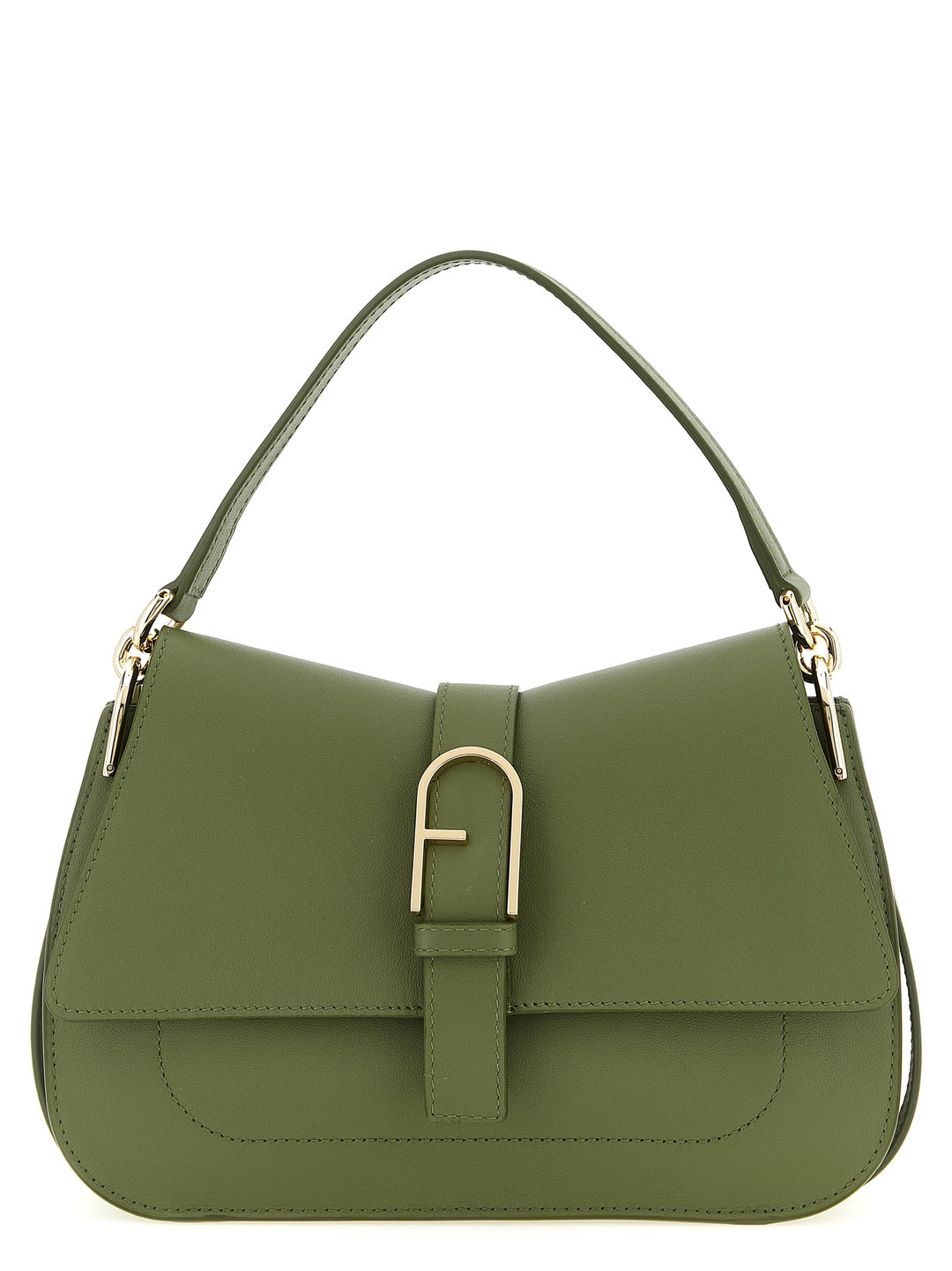 Furla Flow M Borse a Spalla e Tracolla - Verde | c3b686c1aef9a18c5520e8f59e27551d0756ae8d