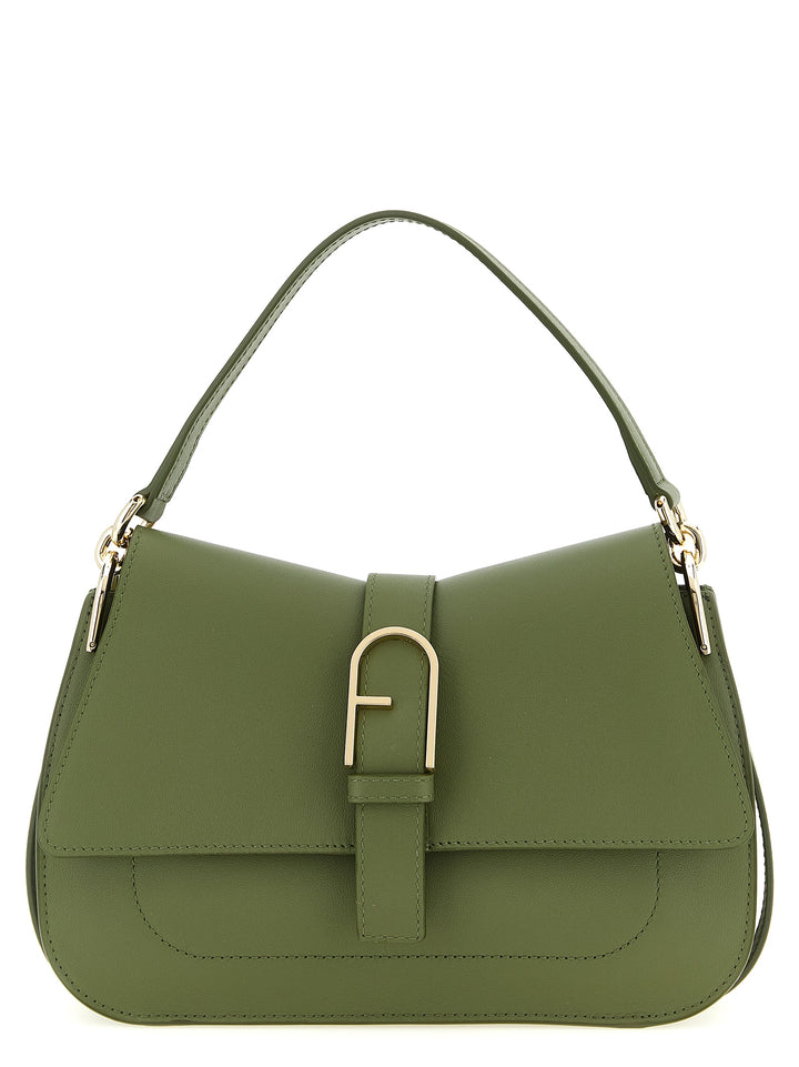 Furla Flow M Borse a Spalla e Tracolla - Verde | c3b686c1aef9a18c5520e8f59e27551d0756ae8d