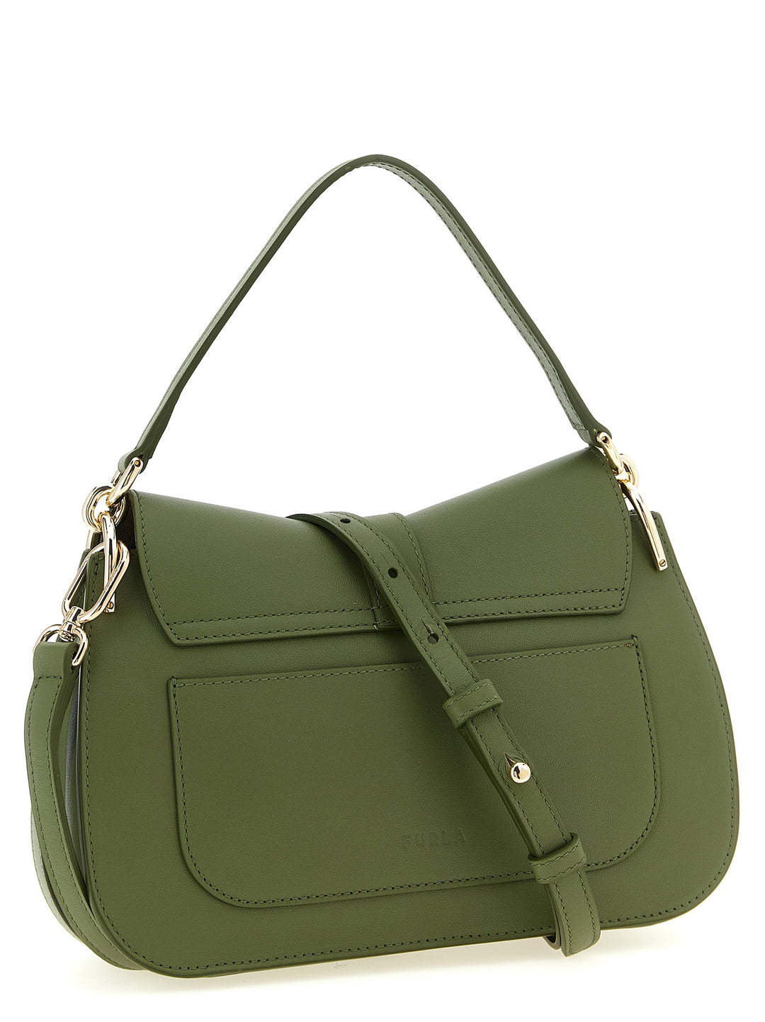 Furla Flow M Borse a Spalla e Tracolla - Verde | 7760f33ab3d6a5a7d61f935d64545ce1c6a18bb1