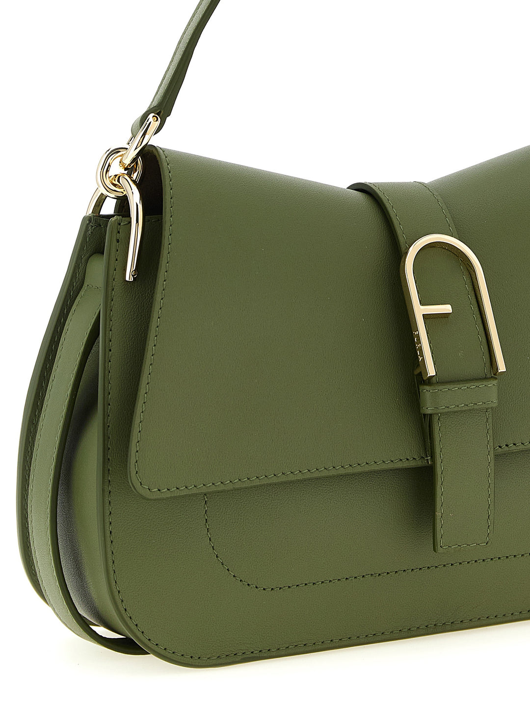Furla Flow M Borse a Spalla e Tracolla - Verde | 8d116c969fc0339558ff48bbc9b8092a1ee08c28