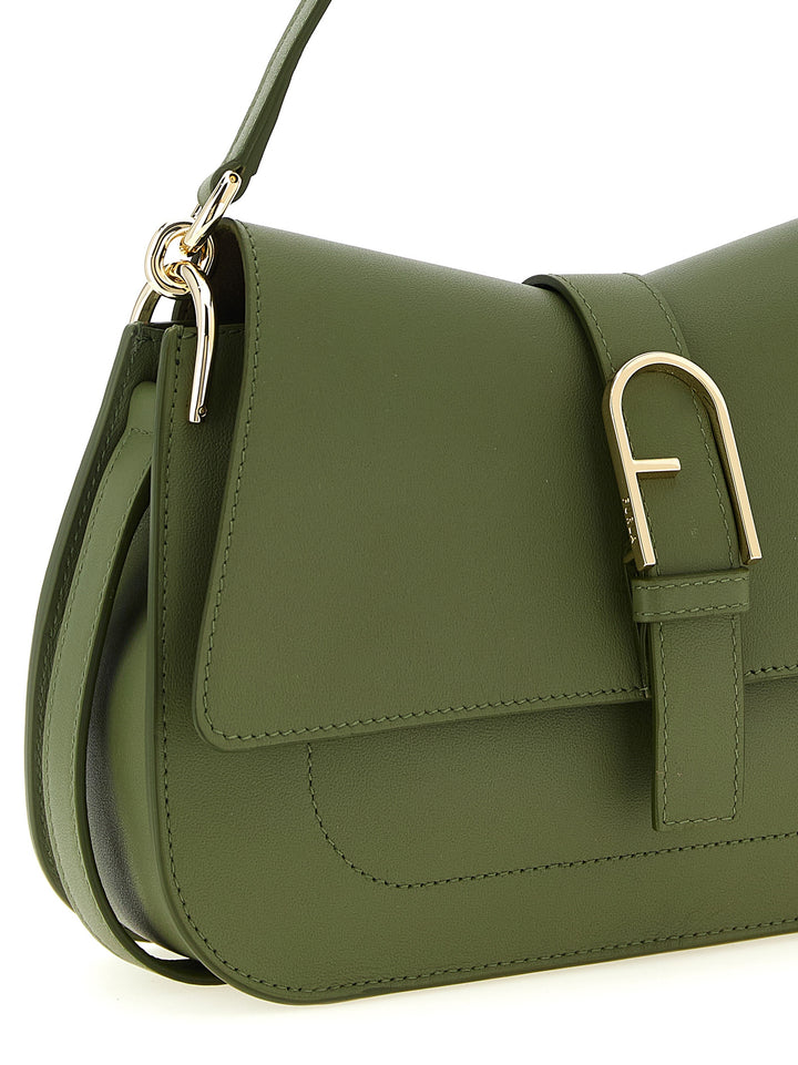 Furla Flow M Borse a Spalla e Tracolla - Verde | 8d116c969fc0339558ff48bbc9b8092a1ee08c28