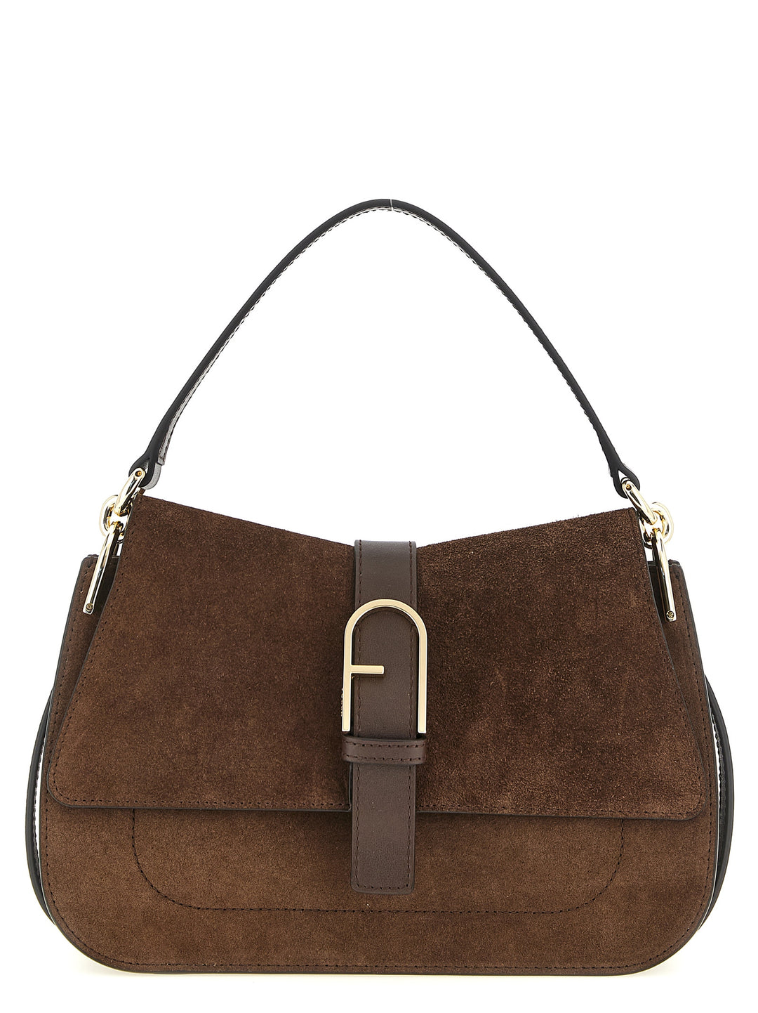 Furla Flow M Borse a Mano - Marrone | 369abcd49663680d75d7a3218612d67f5d4356d5