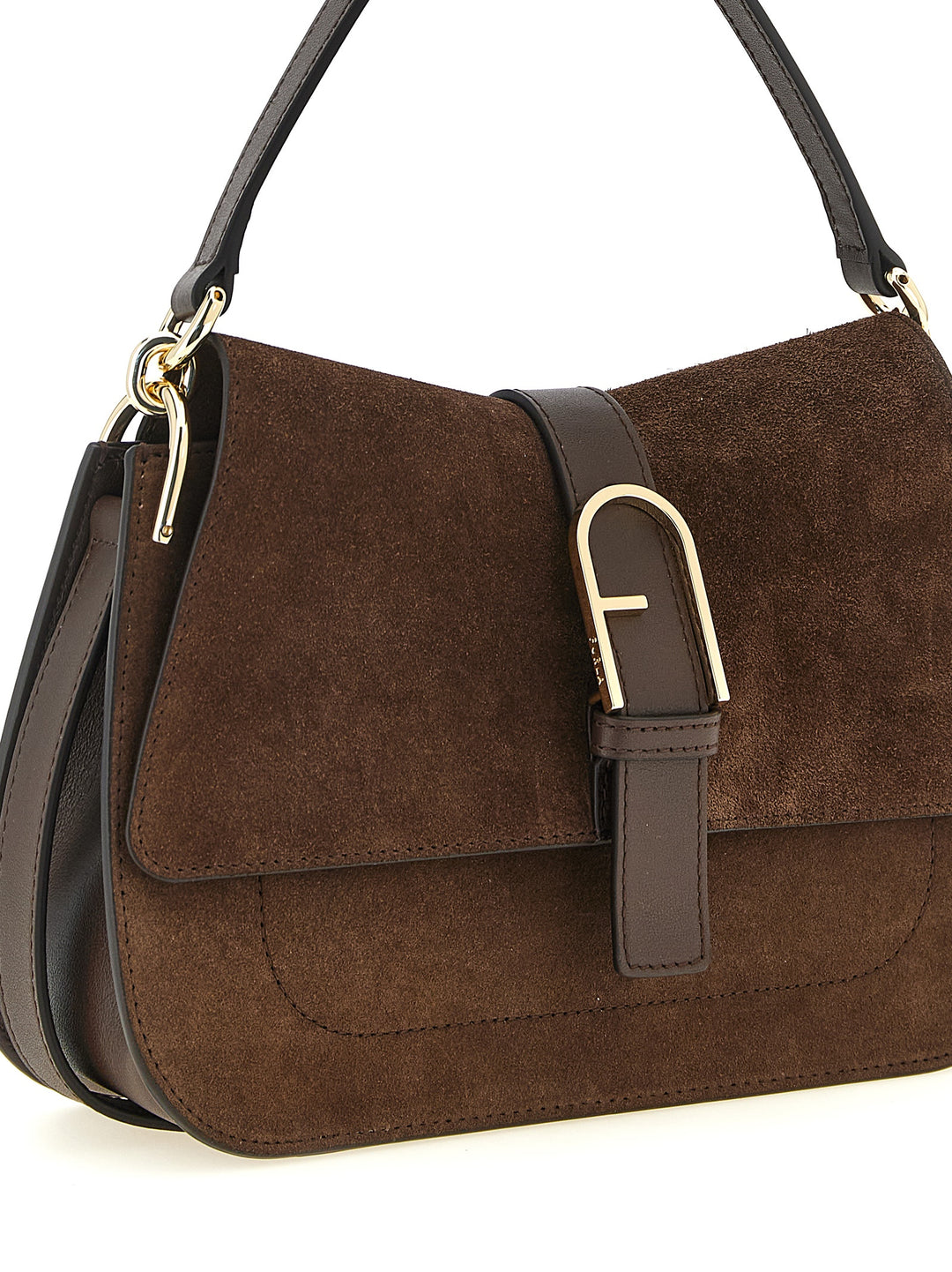 Furla Flow M Borse a Mano - Marrone | e377e6beca14cb220ec17eaecd8bb1bce1da798f