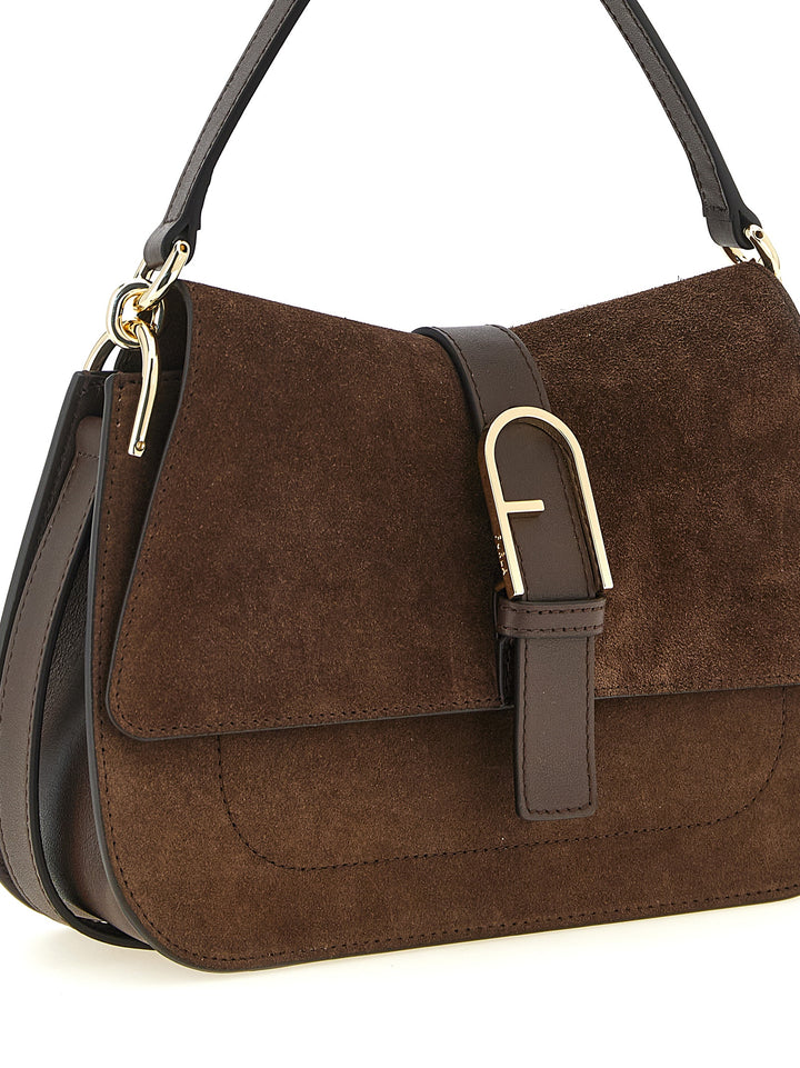 Furla Flow M Borse a Mano - Marrone | e377e6beca14cb220ec17eaecd8bb1bce1da798f
