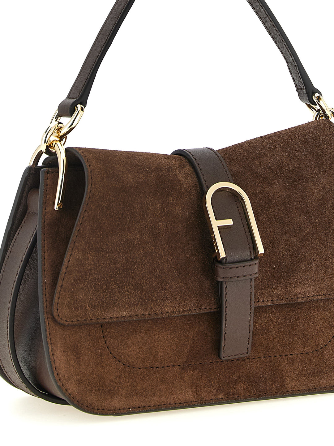 Furla Furla Flow Borse a Mano - Marrone | ea56f49ce601f34b7774c7a6c153e56571b3b650