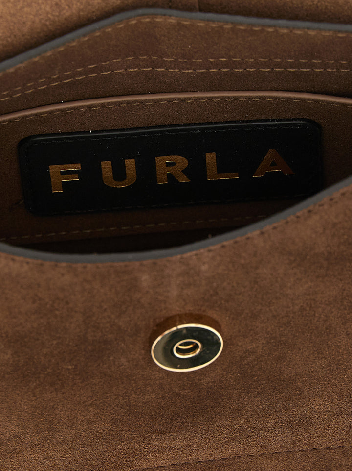 Furla Furla Flow Borse a Mano - Marrone | 99cc6860ab5ee2ae7aa0ad95fb30f528541e9d71